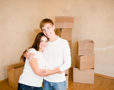Local man and van team handling a small move in West London
