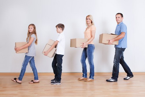 Careful packing and furniture protection for a flat move in Nottinghill